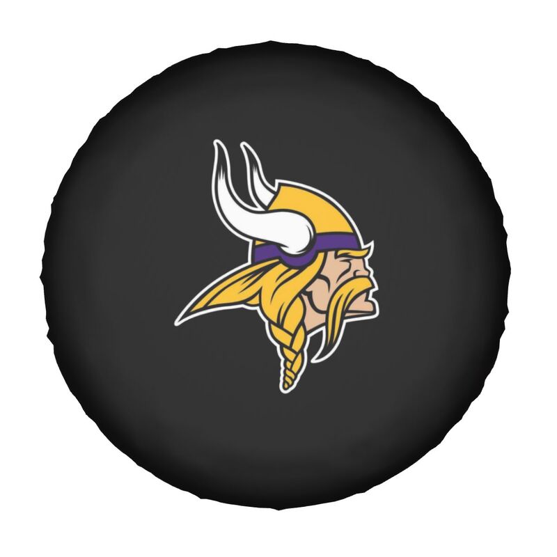 Minnesota Vikings car dustproof sunscreen tyre protective cover Tyre protective cover