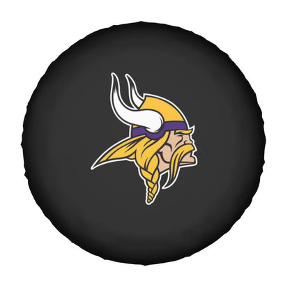 Minnesota Vikings car dustproof sunscreen tyre protective cover Tyre protective cover