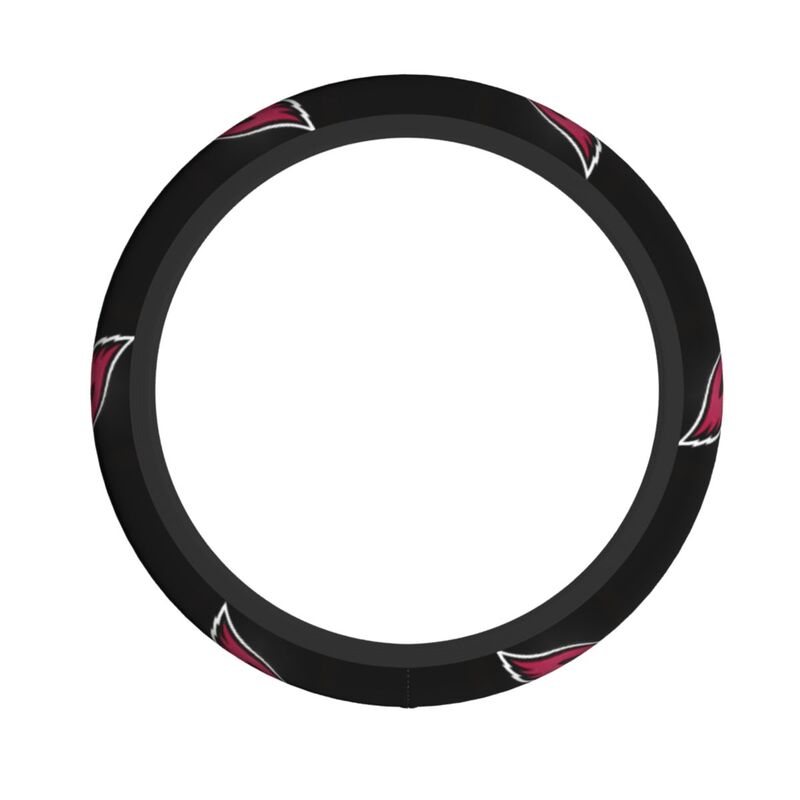 Arizona Cardinals Printed breathable elastic steering wheel protective cover