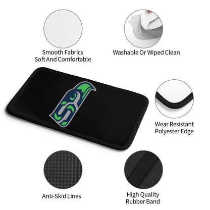 Car armrest box pad Seattle Seahawks 1 Printed center armrest box pad protective pad