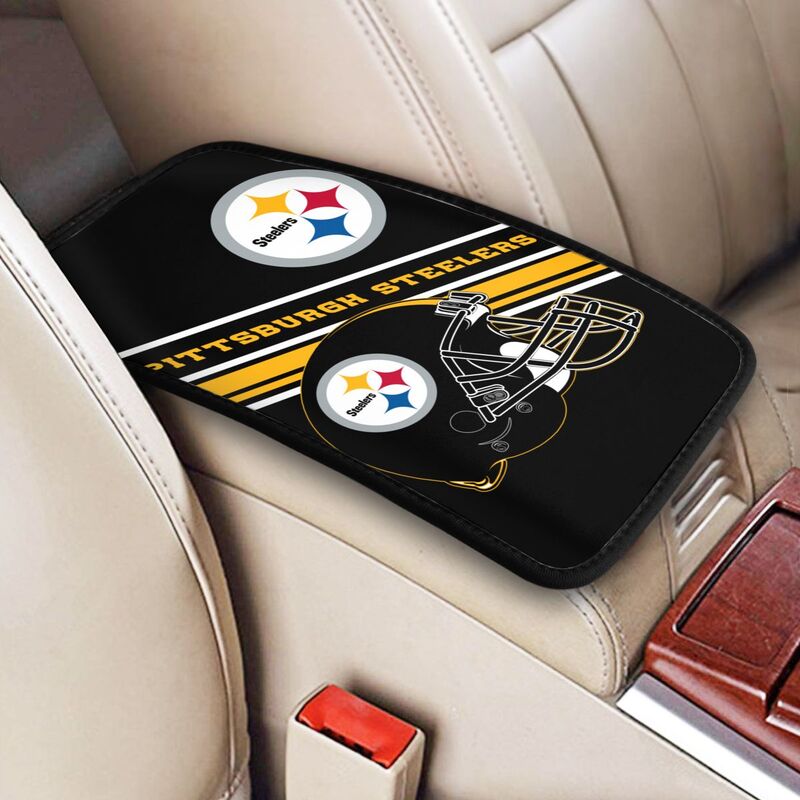 Pittsburgh Steelers Print armrest protective cover car armrest box cushion