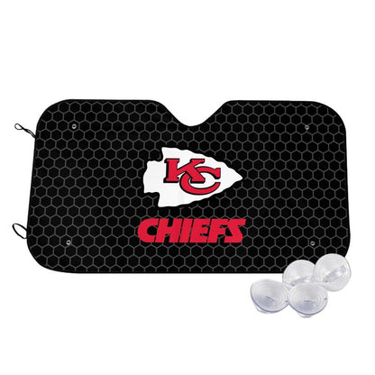 Kansas City Chiefs Printed is suitable front Car windshield sunshades Car windshield sunshades