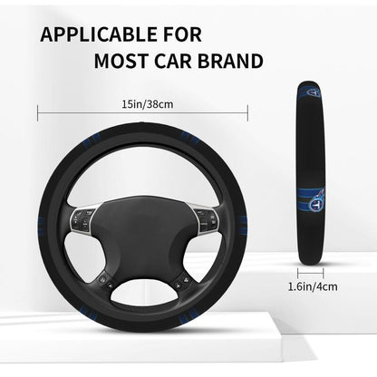 Tennessee Titans 1 Printed car anti-skid cover elastic steering wheel cover