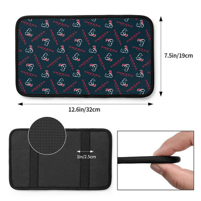 Houston Texans  Printed armrest protective cover car armrest box cushion