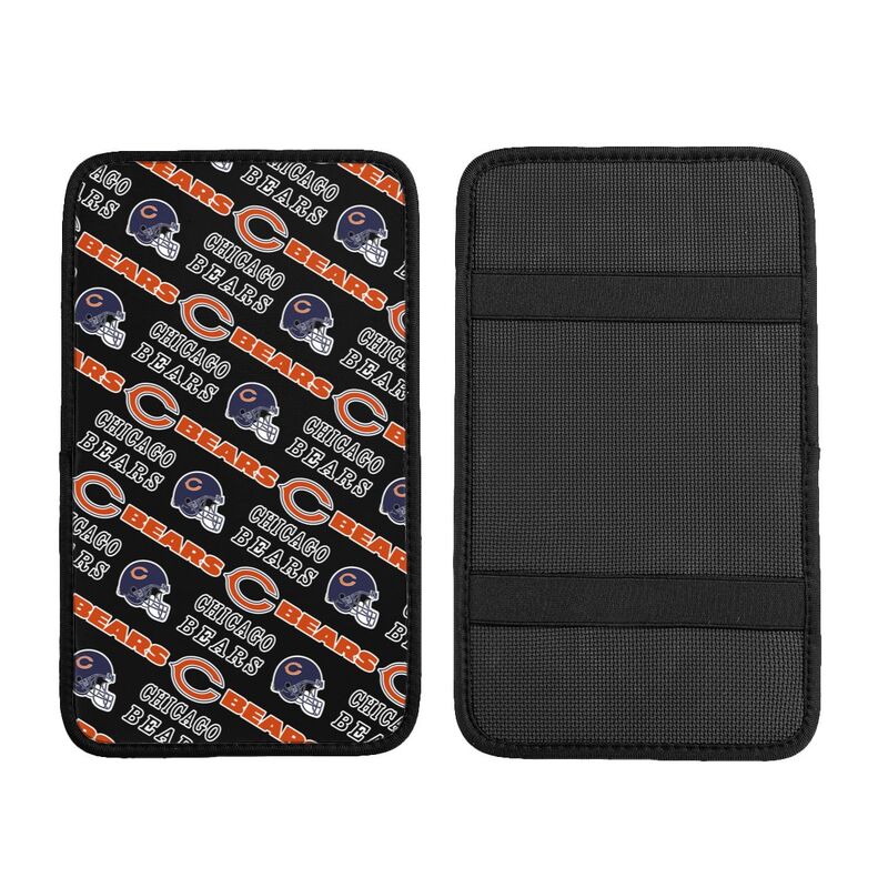 Chicago Bears Printing car armrest box protective pad