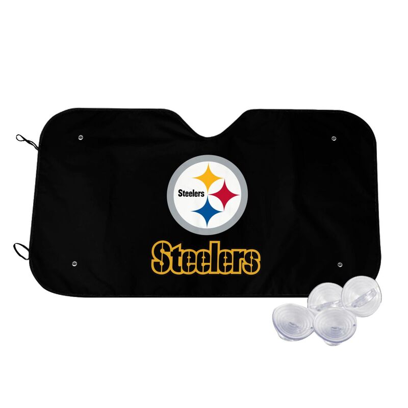 Pittsburgh Steelers 2 Printed multi size front windshield sunshade car windshield sunshade