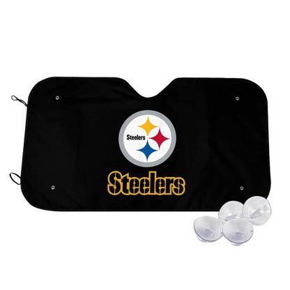 Pittsburgh Steelers 2 Printed multi size front windshield sunshade car windshield sunshade
