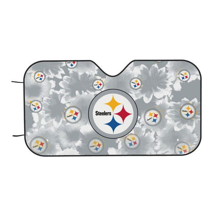 Pittsburgh Steelers Printed multi size car front windshield sunshade car windshield sunshade