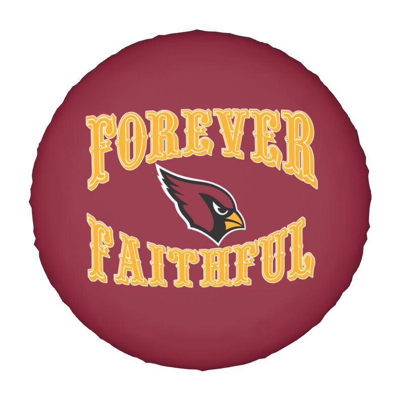Arizona Cardinals Printing car spare tire dust protection cover tire protection cover