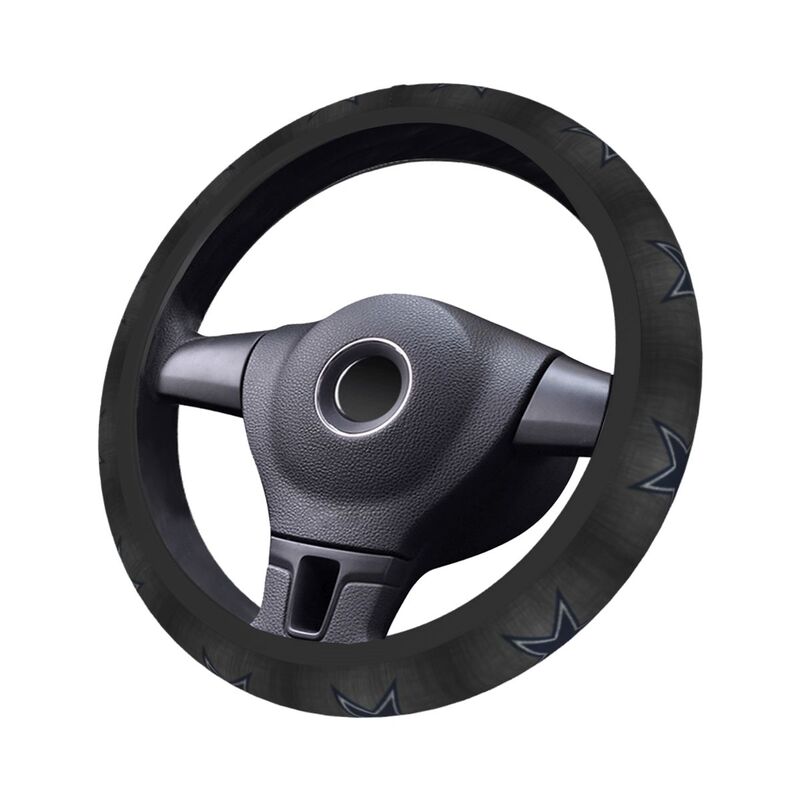 Dallas Cowboys 3 Printed breathable anti slip cover elastic steering wheel cover