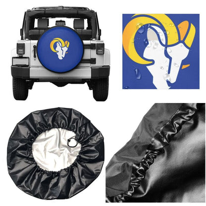 Los Angeles Rams 5 Tyre protective cover car dustproof sunscreen tyre protective cover