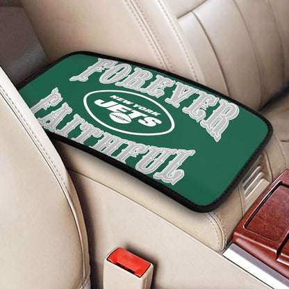 New York Jets Print car armrest box cover armrest protective cover