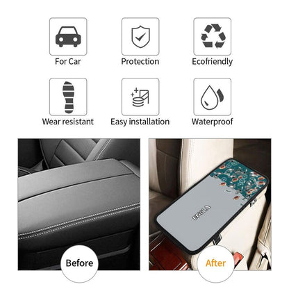 Philadelphia Eagles print Car center console armrest pad car armrest protective cover