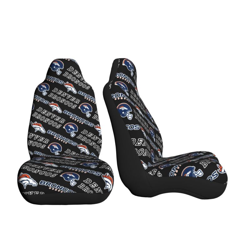 Denver Broncos Printed seat dust protection cover car seat protective cover