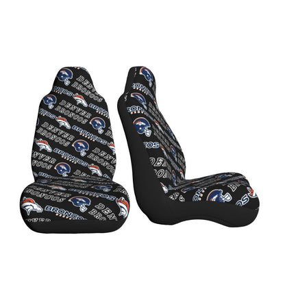 Denver Broncos Printed seat dust protection cover car seat protective cover