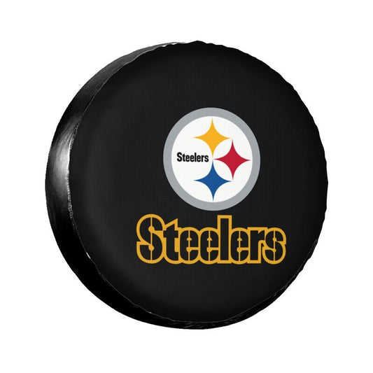 Pittsburgh Steelers 2 car dustproof sunscreen tyre protective cover Tyre protective cover