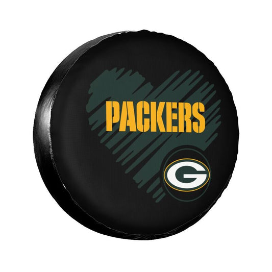 Green Bay Packers Printed car spare tire dust protection cover tire protection cover