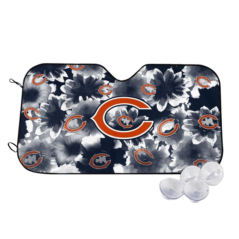 Chicago Bears Printed multi size car front windshield sunshade car windshield sunshade