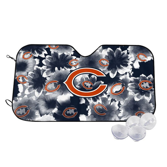 Chicago Bears Printed multi size car front windshield sunshade car windshield sunshade