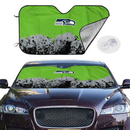 Seattle Seahawks Print car front windshield sunshade car windshield sunshade (multi size)