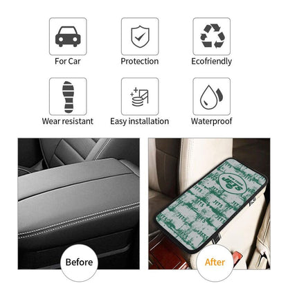 New York Jets print Car armrest box protective cover car center console armrest pad