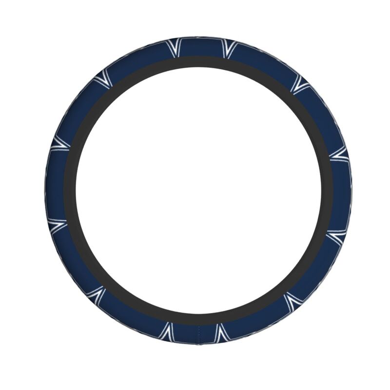 Dallas Cowboys 2 Printed elastic steering wheel cover breathable protective cover
