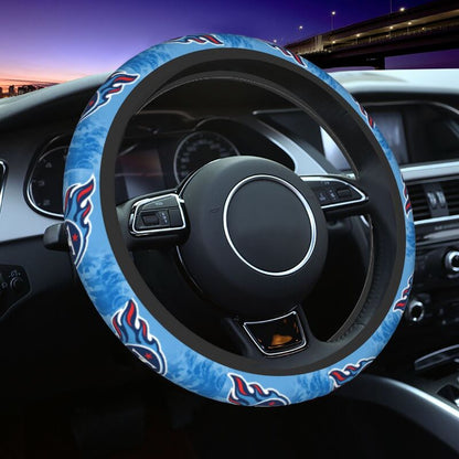 Tennessee Titans Printed elastic steering wheel cover car steering wheel protective cover