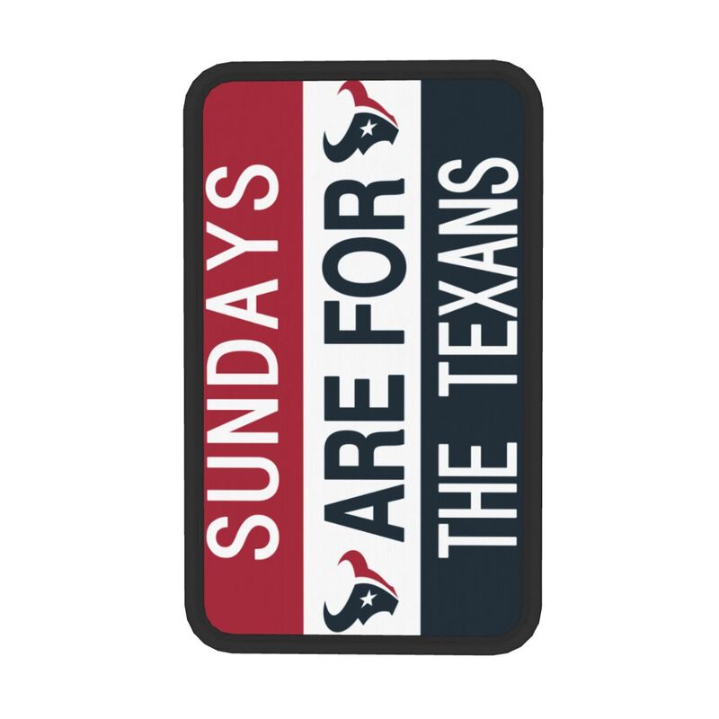 Houston Texans Personalized printed car armrest cover Car handrail box cushion