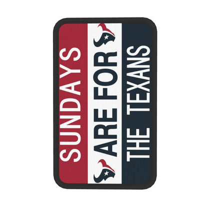 Houston Texans Personalized printed car armrest cover Car handrail box cushion
