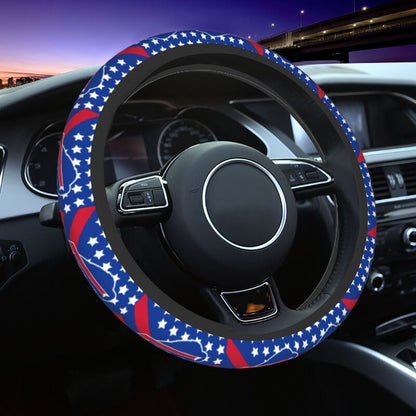 Buffalo Bills Printed car protective cover elastic steering wheel cover
