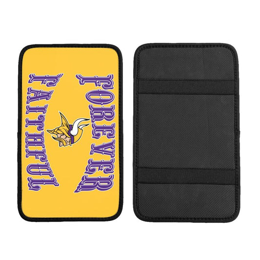 Minnesota Vikings Print car armrest box cover armrest protective cover