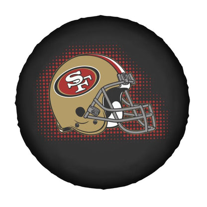 San Francisco 49ers Printing tire protection covers car sun protection tire protection cover