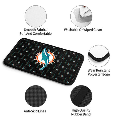 Miami Dolphins printed Car handrail cushion Personalized car armrest cover