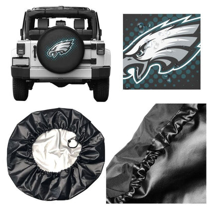 Philadelphia Eagles Printing tire protection cover car sun protection tire protection cover