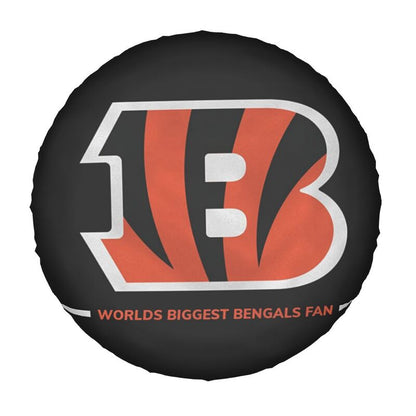 Cincinnati Bengals car dustproof sunscreen tyre protective cover Tyre protective cover