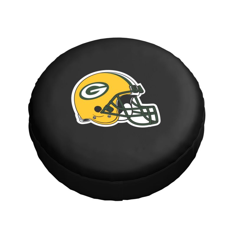 Green Bay Packers Car tire protective cover waterproof and dustproof tire cover