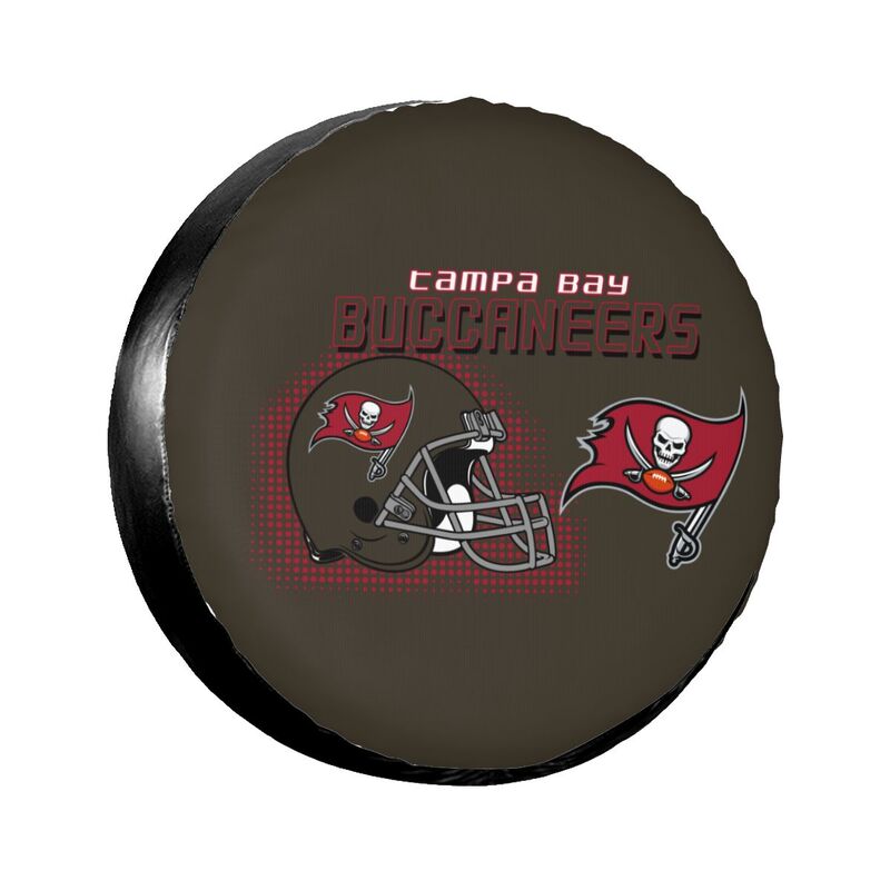 Tampa Bay Buccaneers Print car tire protection cover car spare tire dust protection covers