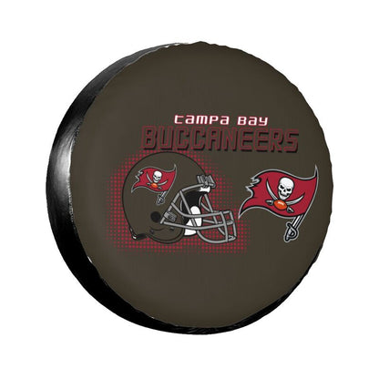Tampa Bay Buccaneers Print car tire protection cover car spare tire dust protection covers