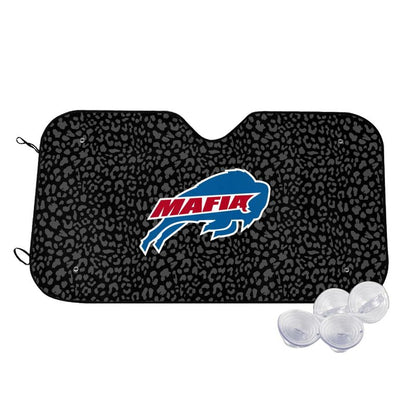 Buffalo Bills 2 Printed Car windshield sunshades is suitable front Car windshield sunshades
