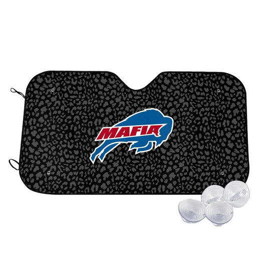 Buffalo Bills 2 Printed Car windshield sunshades is suitable front Car windshield sunshades
