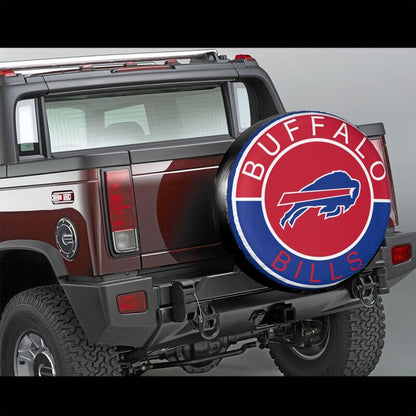 Buffalo Bills Printed tire protection cover car spare tire dust protection covers