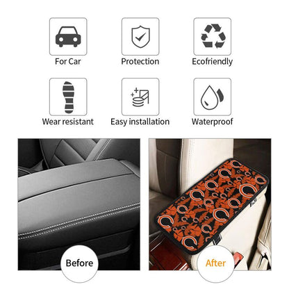 Chicago Bears printing Center console armrest pad car armrest protective cover car
