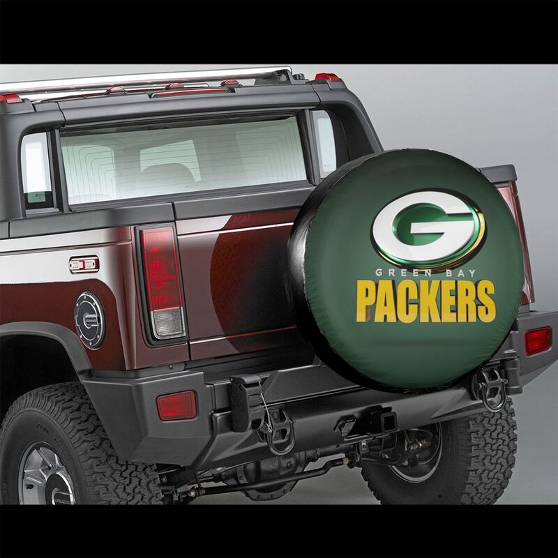 Green Bay Packers 4 Tyre protective cover car dustproof sunscreen tyre protective cover