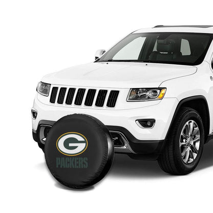 Green Bay Packers Car tire protective cover waterproof and dustproof tire cover