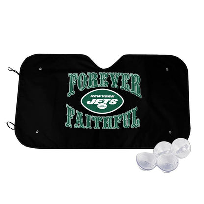 New York Jets Printing car multi size front windshield sunshade car windshield sunshade