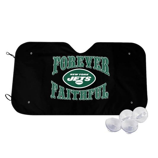 New York Jets Printing car multi size front windshield sunshade car windshield sunshade