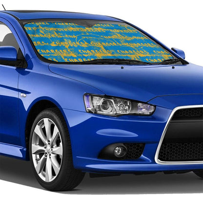 San Diego Chargers Printed front windshield sunshade car windshield sunshade (multi size)