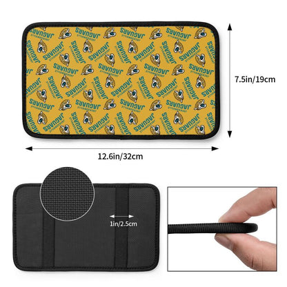 Jacksonville Jaguars  Printed armrest protective cover car armrest box cushion