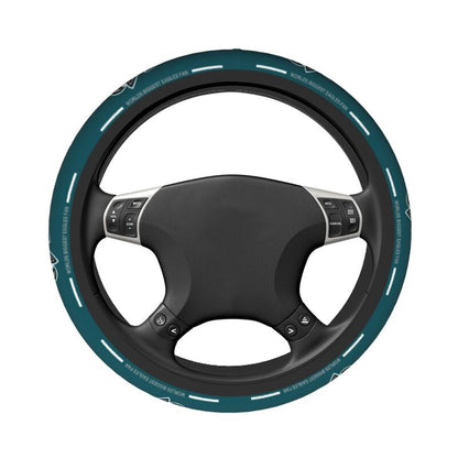Philadelphia Eagles 5 Printed breathable elastic steering wheel anti slip cover