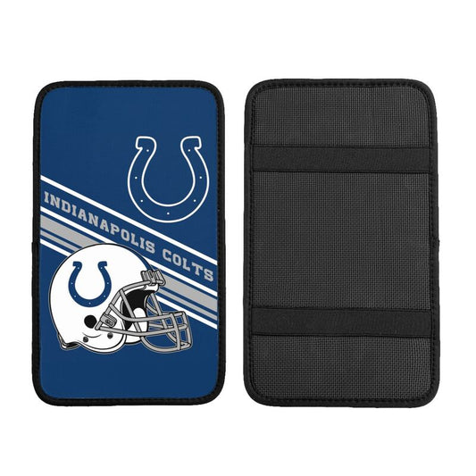 Indianapolis Colts Print armrest protective cover car armrest box cushion